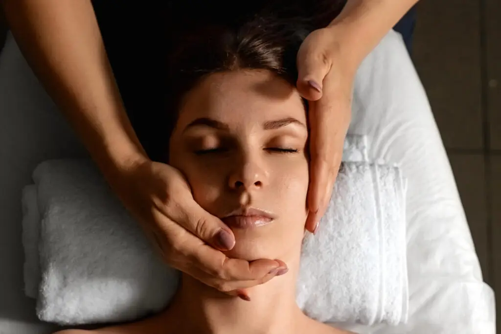 Gezichtsmassage